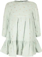 Happy Girls M&auml;dchen Baby Kleid mit Gold-Druck hellblau