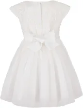 Happy Girls Babykleid M&auml;dchenkleid festlich Bl&uuml;mchen ecru