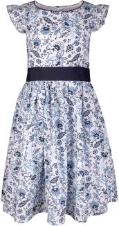 Happy Girls Mädchen Kleid Sommerkleid Porzellan blau