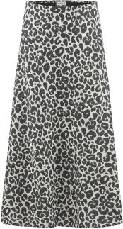 Happy Girls Teens Mädchen Rock Leo beige schwarz vorn