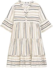 DANAMADE M&auml;dchen Kinder Kleid Kahula beige