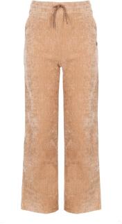 Nono Teens Mädchen Hose Samt Wide Leg beige