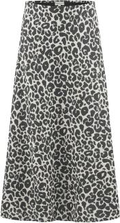 Happy Girls Teens Mädchen Rock Leo beige schwarz vorn