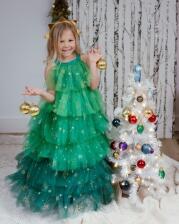 Great Pretenders Kinder M&auml;dchen Weihnachts Kleid gr&uuml;n