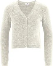 Happy Girls M&auml;dchen Strickjacke Cardigan ecru