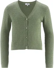 Happy Girls M&auml;dchen Strickjacke Cardigan light olive