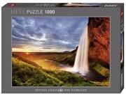 Heye Puzzle 1000 Teile Seljalandsfoss Waterfall