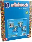 ministeck Pixel Puzzle Steckspiel Delfine