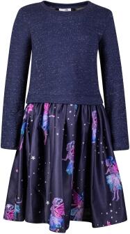 Happy Girls Kinder Mädchen Kleid festlich Sternenfee blau