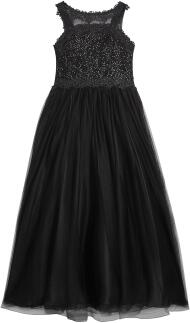 Danamade festliches Teens Mädchen Kleid lang Ella schwarz