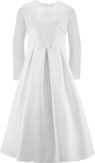 Eisend Girls klassisches Kommunionkleid Alea weiß
