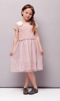 Creamie Kinder Mädchen Kleid festlich Aileen