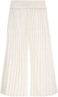 Danamade Teens Mädchen Hose festlich Plissee ecru