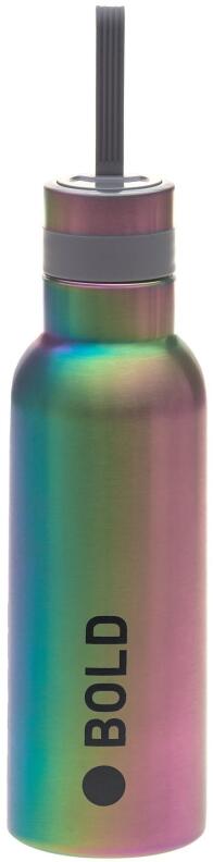 Lässig Edelstahl Trinkflasche BOLD rainbow