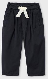 mayoral Mädchen Kinder Hose Paperbag schwarz