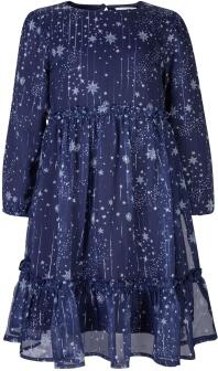 Happy Girls Kinderkleid Mädchenkleid festlich Sterne blau