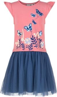 Happy Girls Mädchen Kleid flamingo