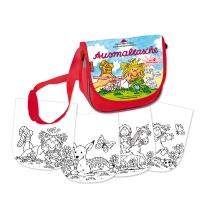 Lutz Mauder Kindergarten Tasche Ausmaltasche Mädchen rosa