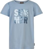 Creamie Mädchen T-Shirt Organic Cotton Kurzarm Summer blau