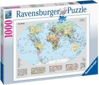 Ravensburger Puzzle 1000 Teile Weltkarte politisch