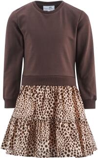 Happy Girls Mädchen Sweat-Kleid braun