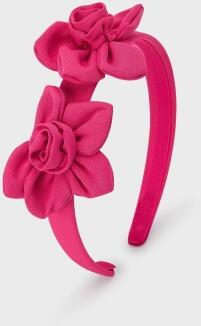 mayoral Mädchen Haarreif aus Crepe Blumen pink