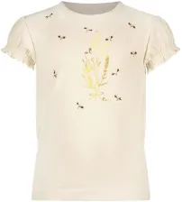 Le Chic M&auml;dchen T-Shirt Nomsa pearled ivory