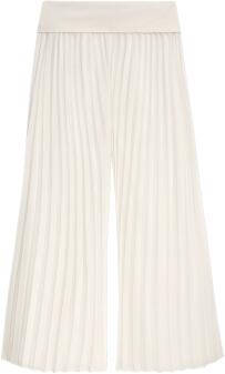 Danamade Teens Mädchen Hose festlich Plissee ecru