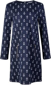 Happy Girls Kinderkleid Anker blau weiß