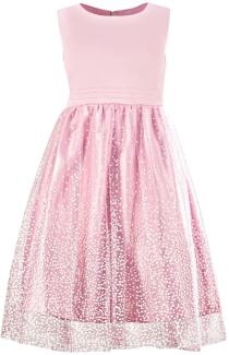 Happy Girls festliches Kinderkleid Blumenkind Lia Punkte rosa