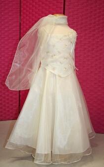 Blumenkind festliches Mädchenkleid Grace weiß