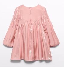 abel &amp; lula M&auml;dchen Kinder Kleid festlich Satin rosa