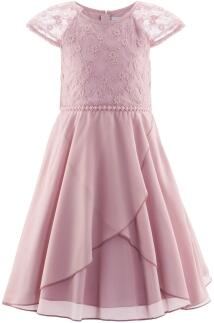 Happy Girls Mädchen Kleid festlich Amanda rosa