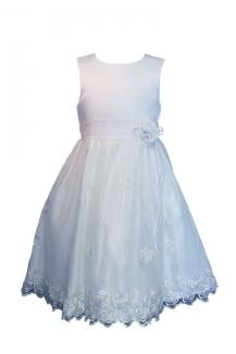 Blumenkind Mädchen Kleid festlich Lovely ecru