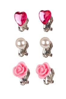Souza Kinder Ohrclips Hila pink