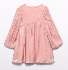 abel &amp; lula M&auml;dchen Kinder Kleid festlich Satin rosa