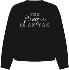 DANAMADE M&auml;dchen Sweatshirt Johanna schwarz