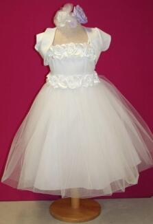 Joykids Blumenkind-Kleid festliches Mädchenkleid Farbwahl