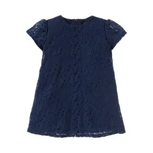 Cadeau festliches M&auml;dchenkleid Babykleid Spitze blau