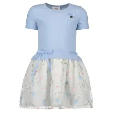 Le Chic Kinder M&auml;dchen Kleid mit besticktem T&uuml;llrock