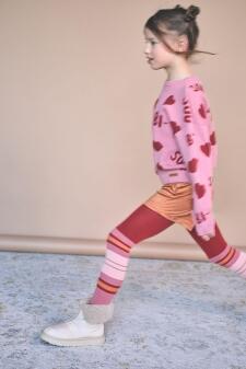 Nono Teens Mädchen Strumpfhose Rachel Colourblock mehrfarbig lifestyle