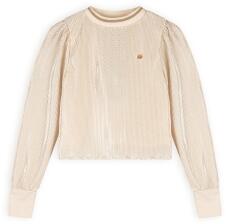 Nono M&auml;dchen Bluse Plissee light gold