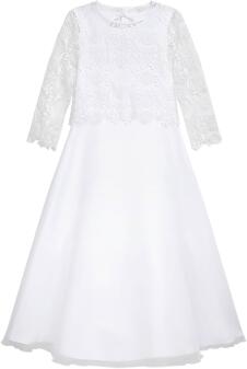 Danamade klassisches Kommunionkleid Nicole weiß