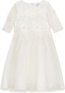 DANAMADE festliches Kinderkleid Kommunion Blumenkind Luana ecru