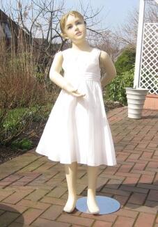 Blumenkind Mädchen Kleid festlich Ivory