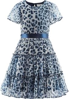 Happy Girls Kinder Mädchen Kleid festlich Konfirmation Leo blau