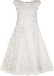 Happy Girls festliches Kinderkleid Kommunionkleid Blumenkind Nala ecru
