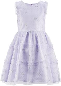 Happy Girls festliches Mädchen Kleid Schmetterling lila