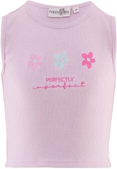 Happy Girls Teens Mädchen Top flieder