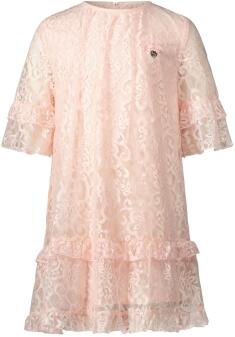 Le Chic Mädchen Kleid festlich Spitze rosa